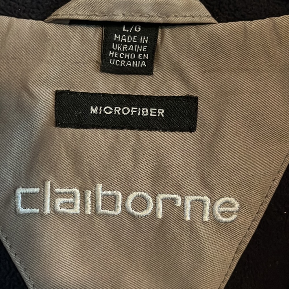Claiborne microfiber jacket. - Picture 6 of 7